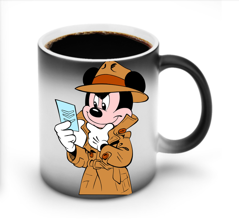 ミッキーマウス Mickey Mouse 温度変色マグカップ