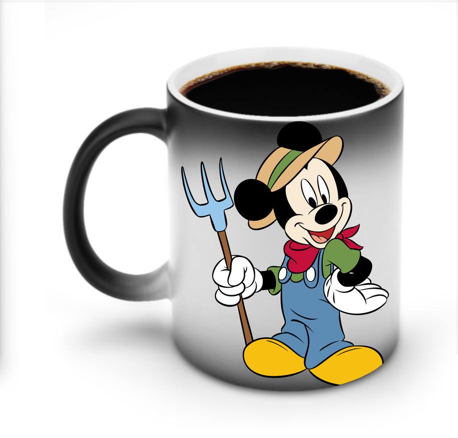 ミッキーマウス Mickey Mouse 温度変色マグカップ