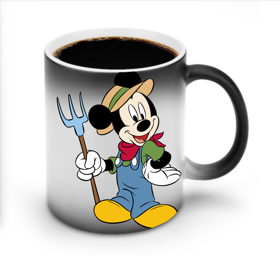 ミッキーマウス Mickey Mouse 温度変色マグカップ