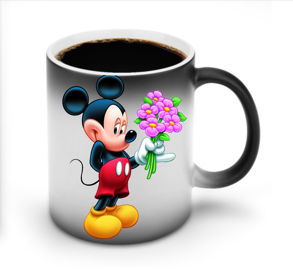 ミッキーマウス Mickey Mouse 温度変色マグカップ