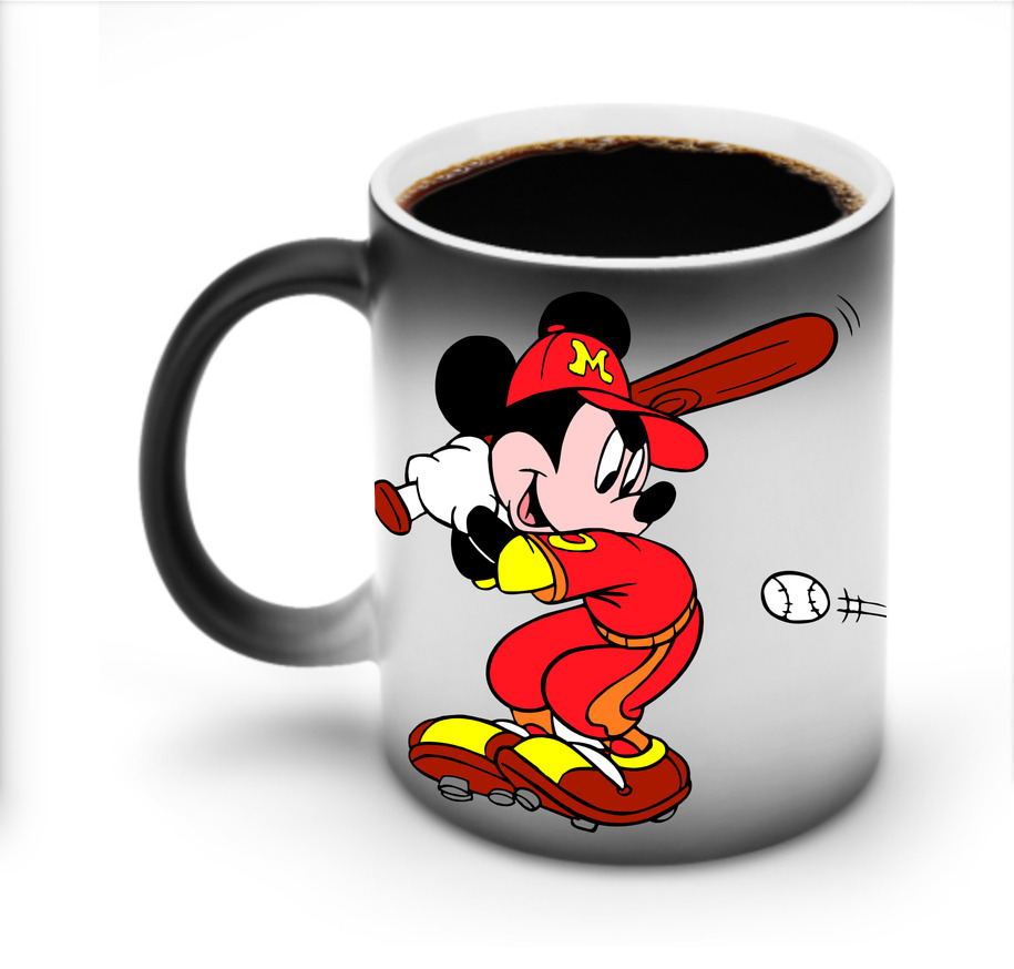 ミッキーマウス Mickey Mouse 温度変色マグカップ
