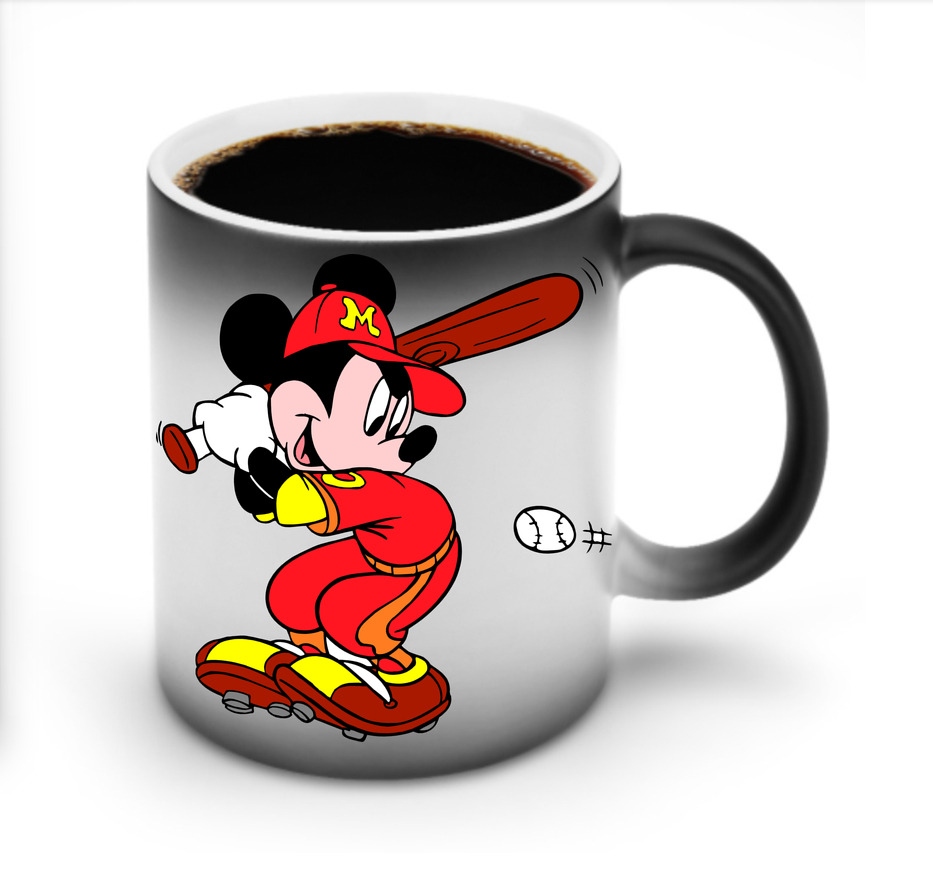 ミッキーマウス Mickey Mouse 温度変色マグカップ