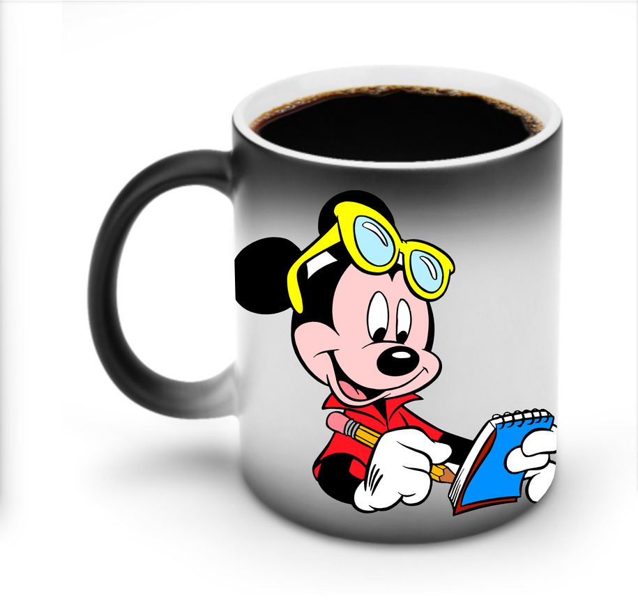 ミッキーマウス Mickey Mouse 温度変色マグカップ