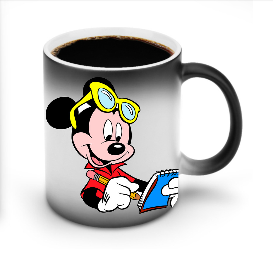 ミッキーマウス Mickey Mouse 温度変色マグカップ