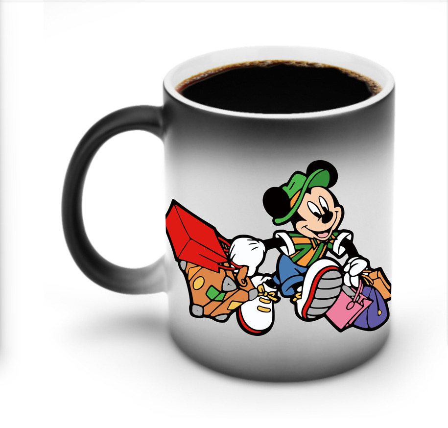 ミッキーマウス Mickey Mouse 温度変色マグカップ