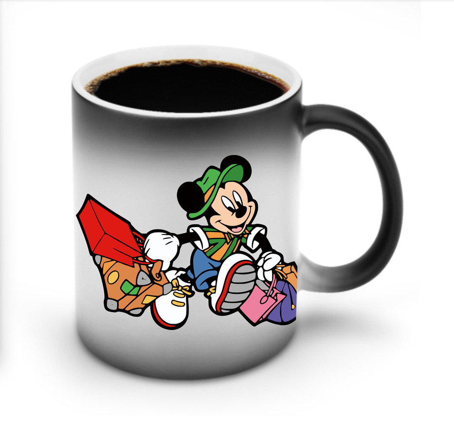 ミッキーマウス Mickey Mouse 温度変色マグカップ