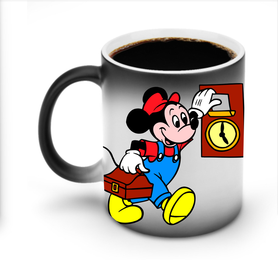（画像用） ミッキーマウス Mickey Mouse 温度変色マグカップ