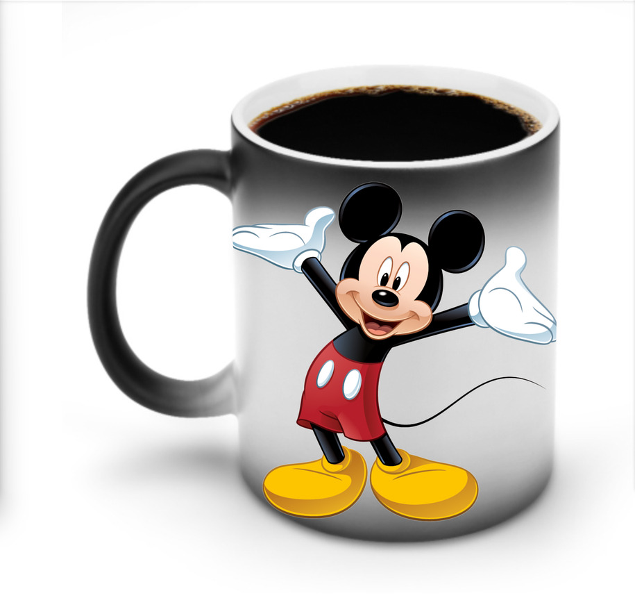 ミッキーマウス Mickey Mouse 温度変色マグカップ