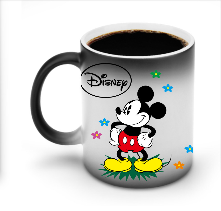 ミッキーマウス Mickey Mouse 温度変色マグカップ