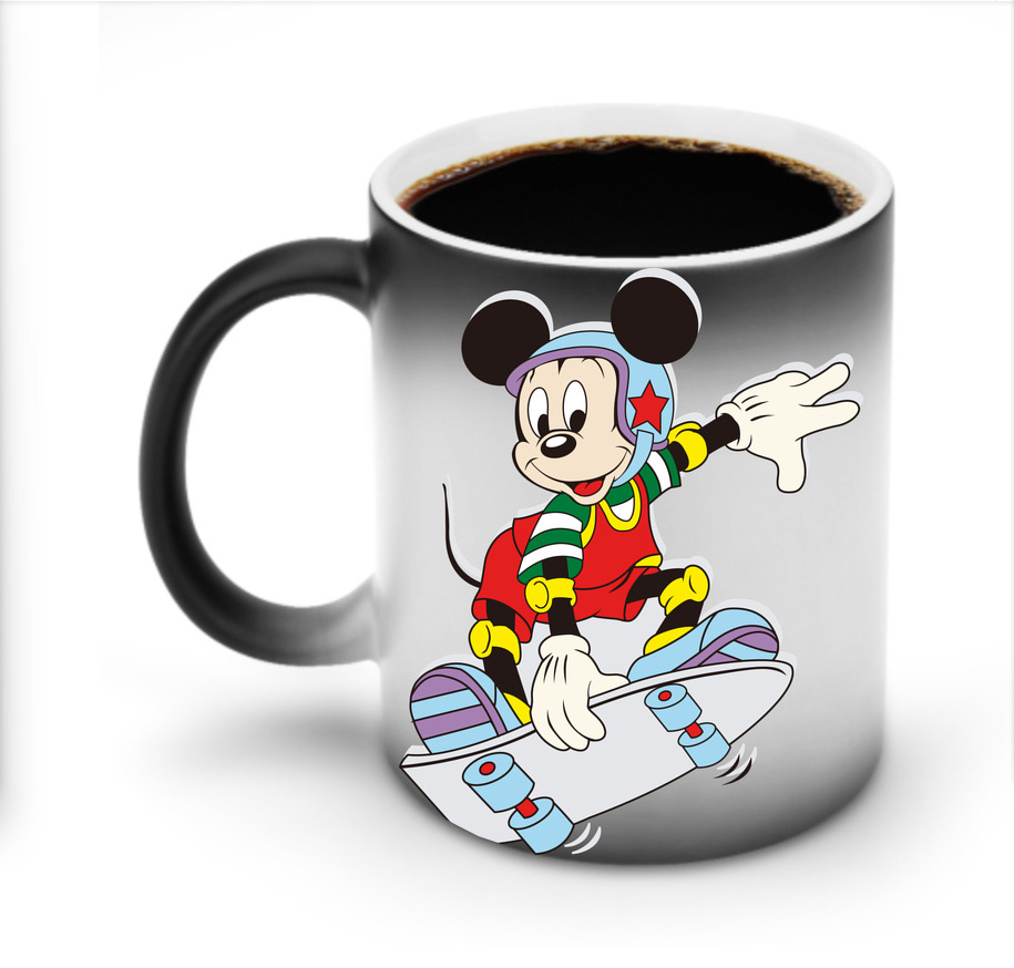 ミッキーマウス Mickey Mouse 温度変色マグカップ