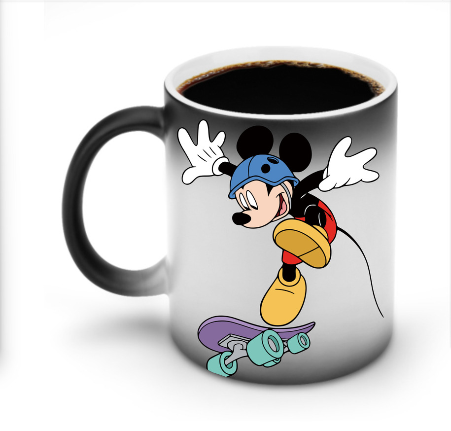 ミッキーマウス Mickey Mouse 温度変色マグカップ