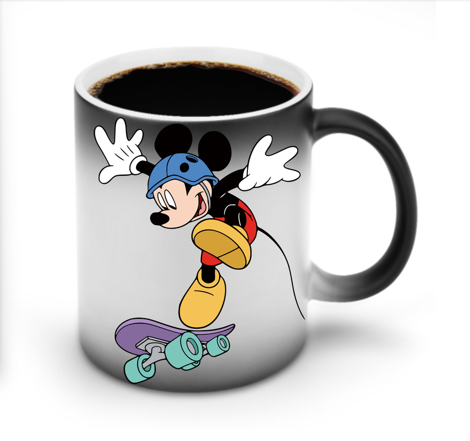 ミッキーマウス Mickey Mouse 温度変色マグカップ