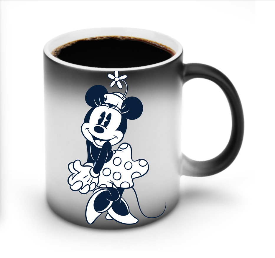 ミッキーマウス Mickey Mouse 温度変色マグカップ