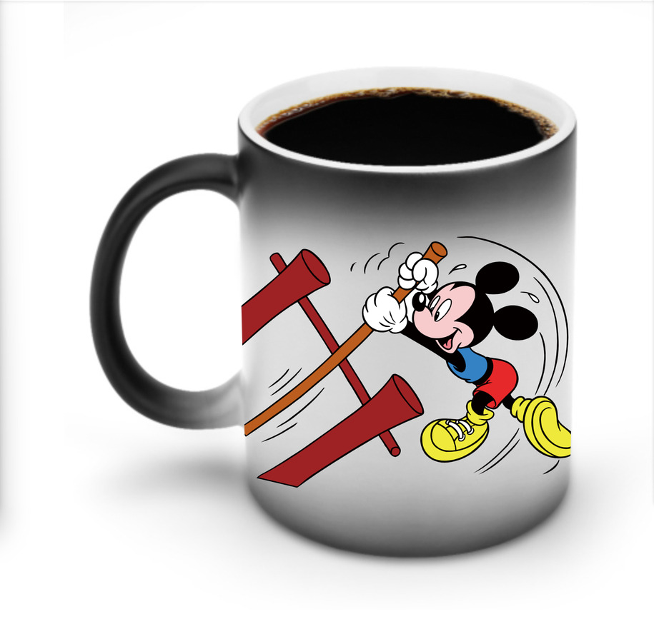 ミッキーマウス Mickey Mouse 温度変色マグカップ