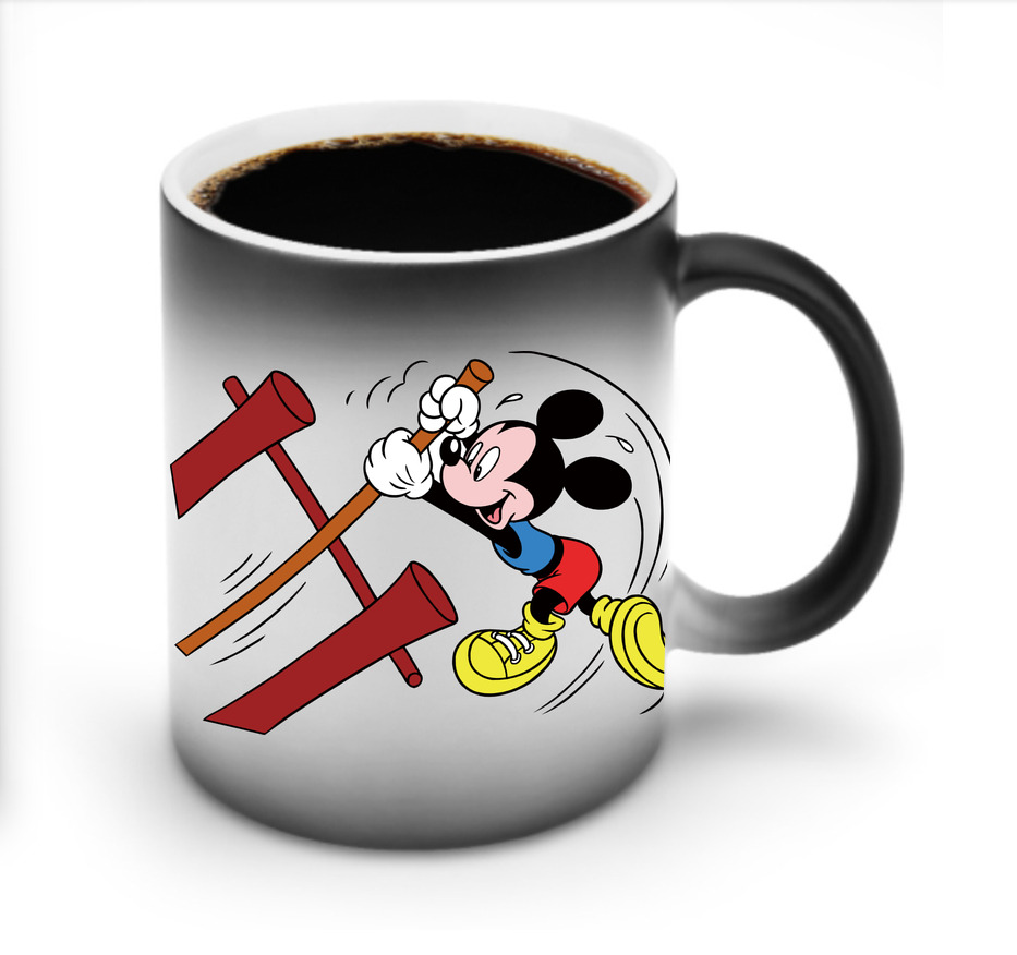 ミッキーマウス Mickey Mouse 温度変色マグカップ
