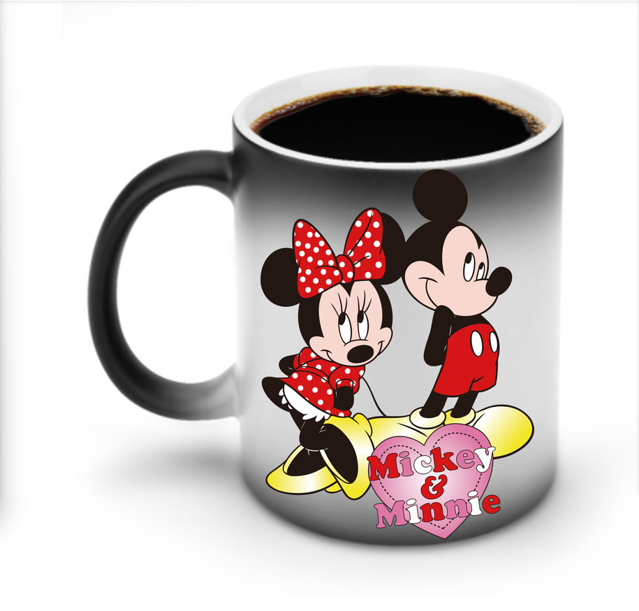 ミッキーマウス Mickey Mouse 温度変色マグカップ