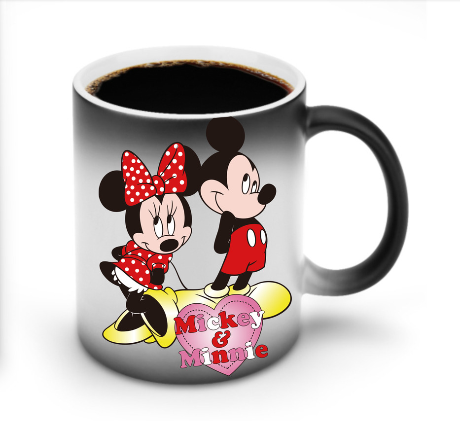 ミッキーマウス Mickey Mouse 温度変色マグカップ