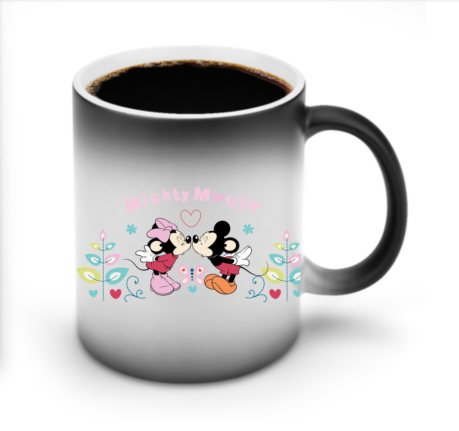 ミッキーマウス Mickey Mouse 温度変色マグカップ