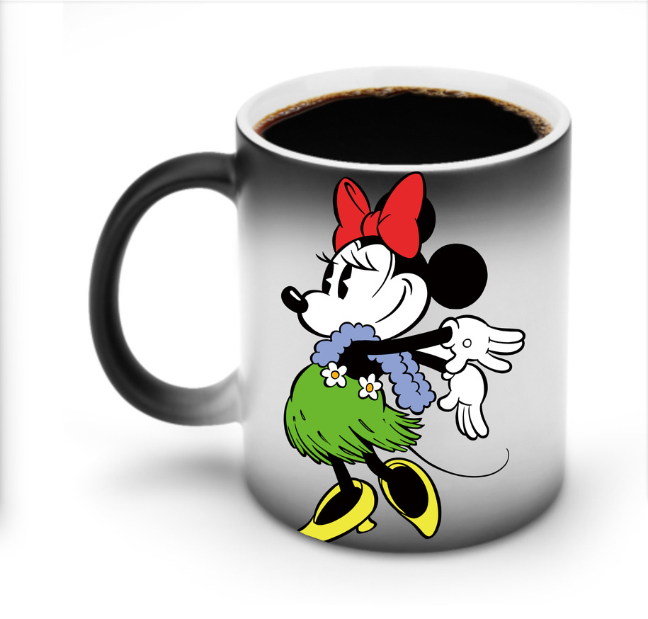 ミッキーマウス Mickey Mouse 温度変色マグカップ