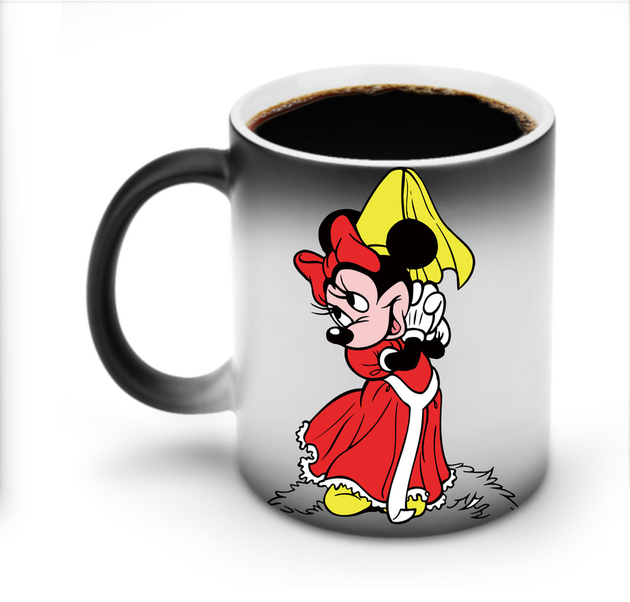 ミッキーマウス Mickey Mouse 温度変色マグカップ