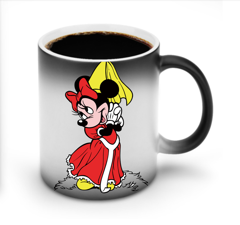 ミッキーマウス Mickey Mouse 温度変色マグカップ