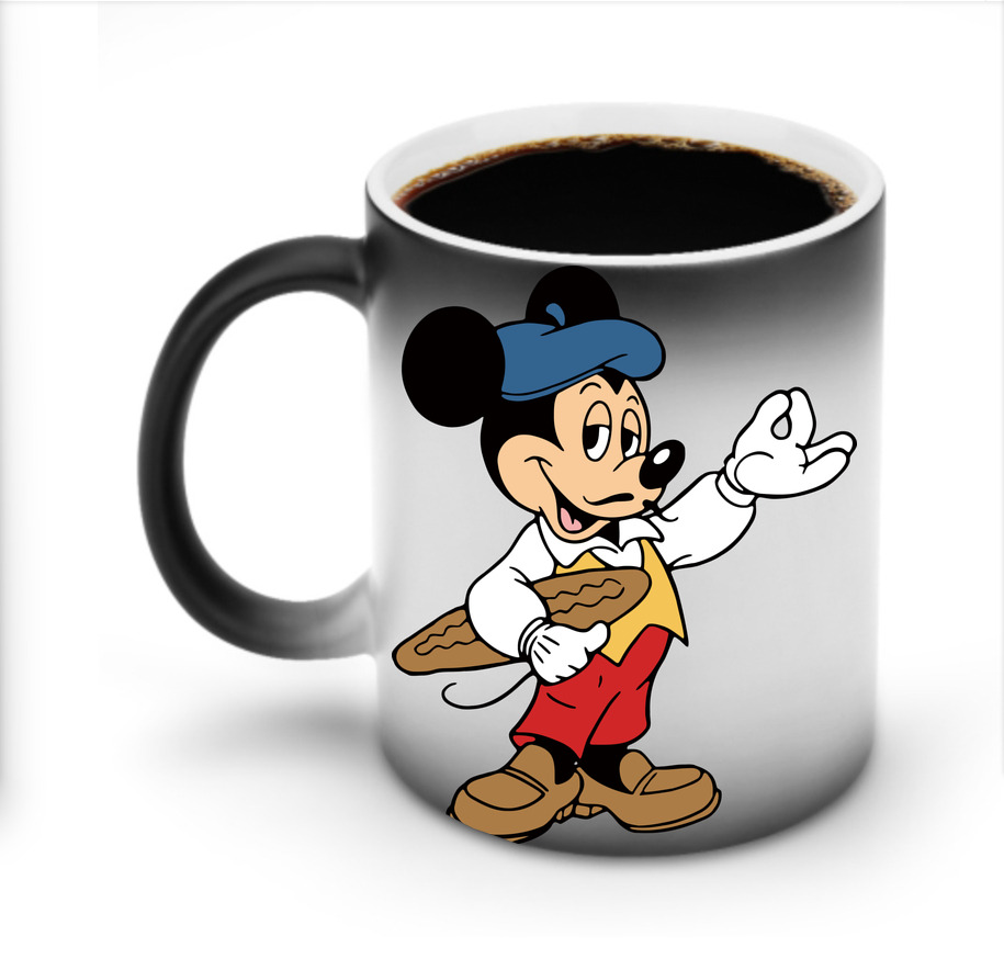 ミッキーマウス Mickey Mouse 温度変色マグカップ