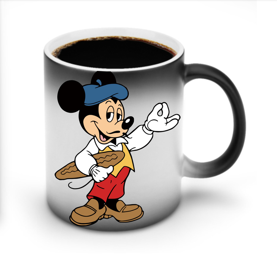 ミッキーマウス Mickey Mouse 温度変色マグカップ