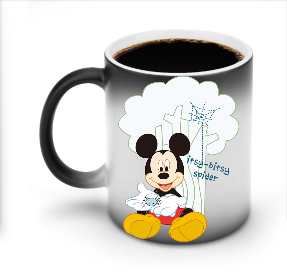 ミッキーマウス Mickey Mouse 温度変色マグカップ