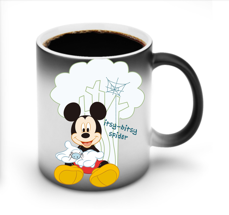 ミッキーマウス Mickey Mouse 温度変色マグカップ