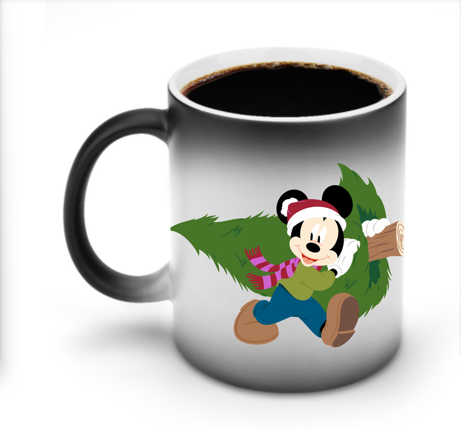 ミッキーマウス Mickey Mouse 温度変色マグカップ