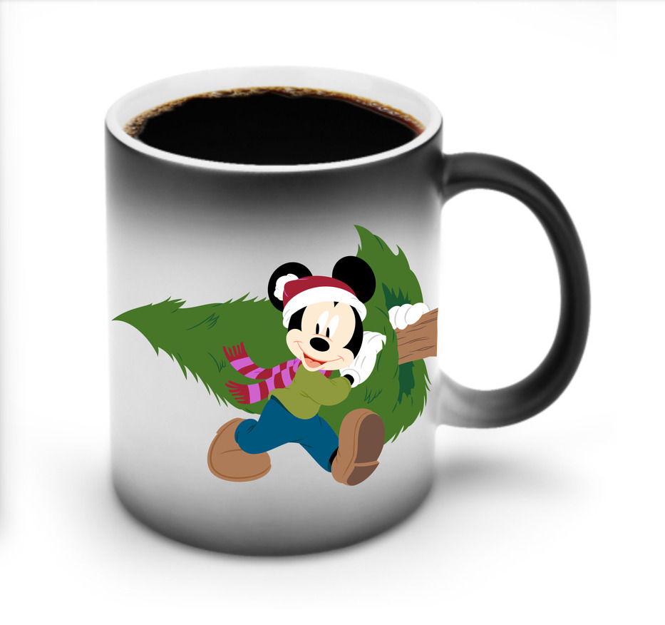 ミッキーマウス Mickey Mouse 温度変色マグカップ