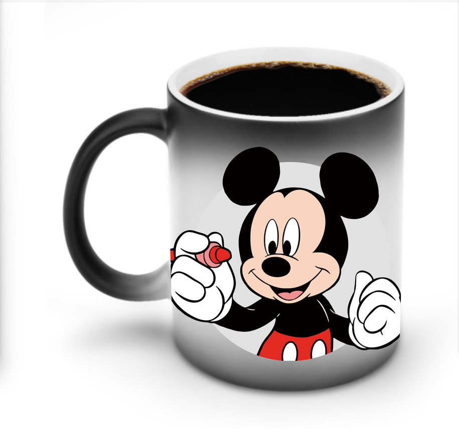 ミッキーマウス Mickey Mouse 温度変色マグカップ