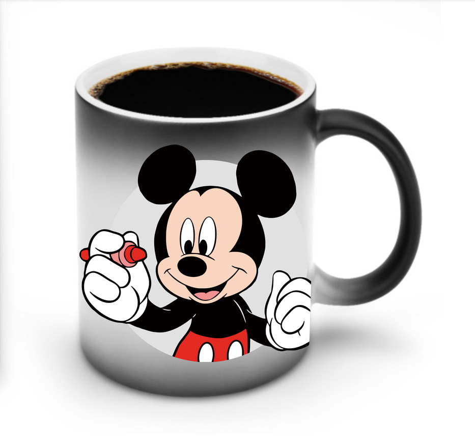 ミッキーマウス Mickey Mouse 温度変色マグカップ