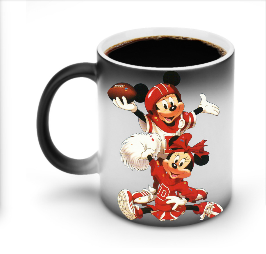 ミッキーマウス Mickey Mouse 温度変色マグカップ