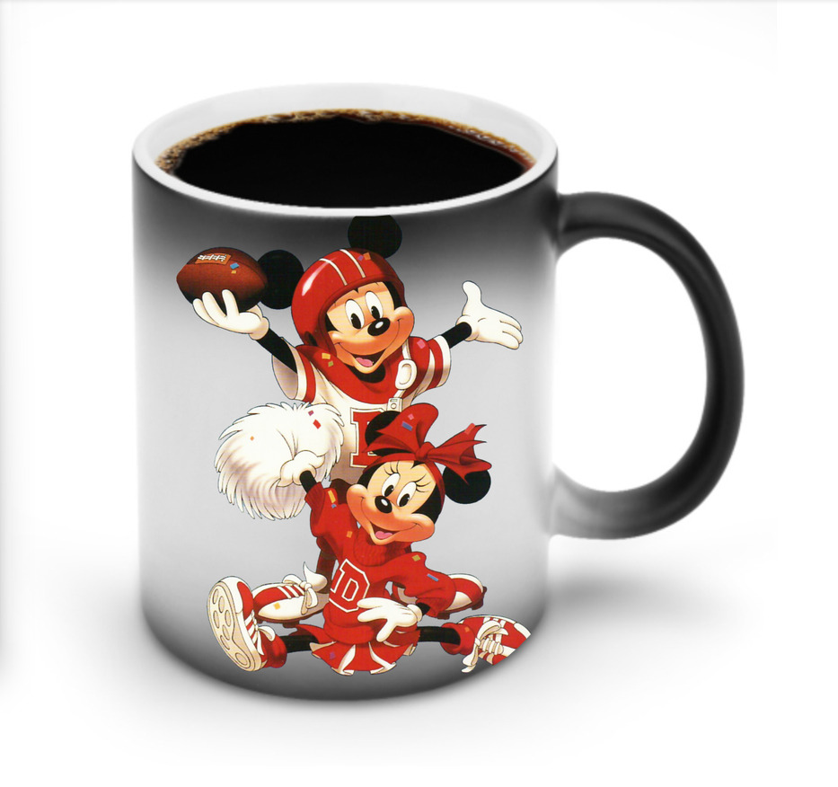 ミッキーマウス Mickey Mouse 温度変色マグカップ