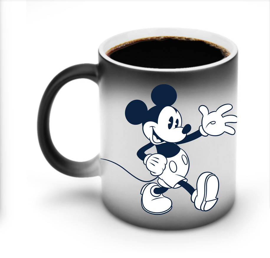 （画像用） ミッキーマウス Mickey Mouse 温度変色マグカップ