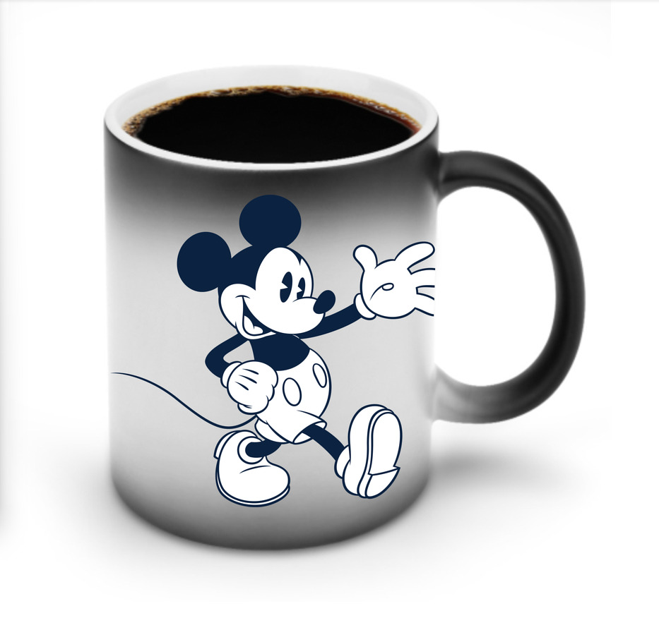 （画像用） ミッキーマウス Mickey Mouse 温度変色マグカップ