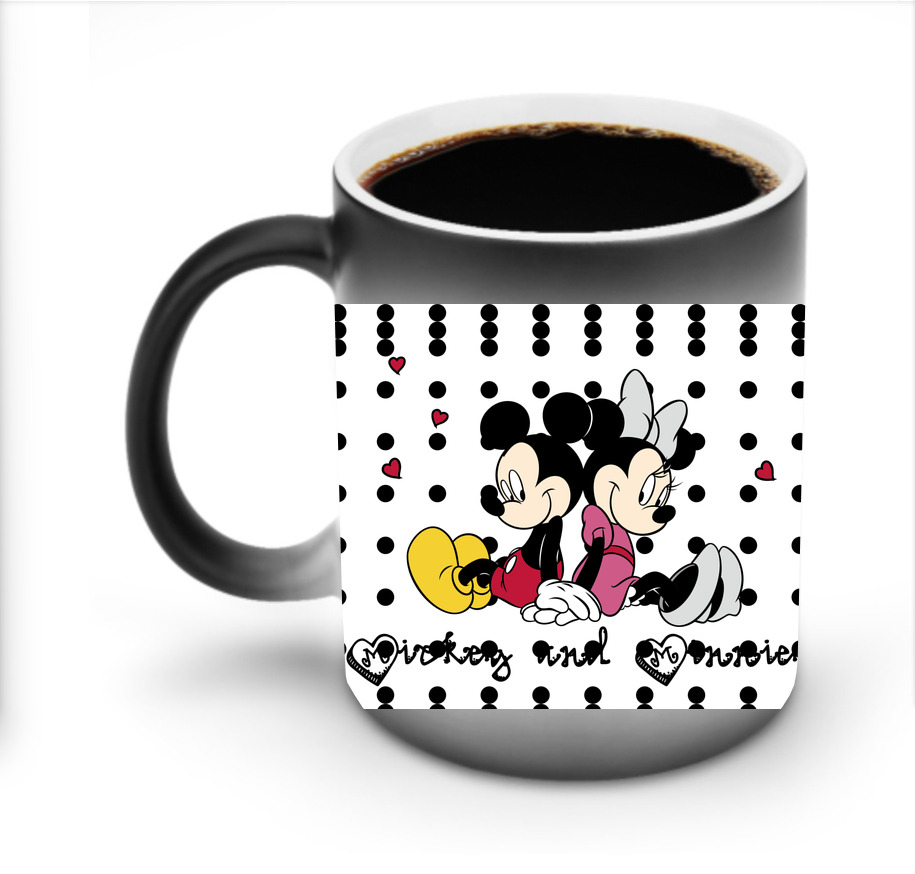 ミッキーマウス Mickey Mouse 温度変色マグカップ