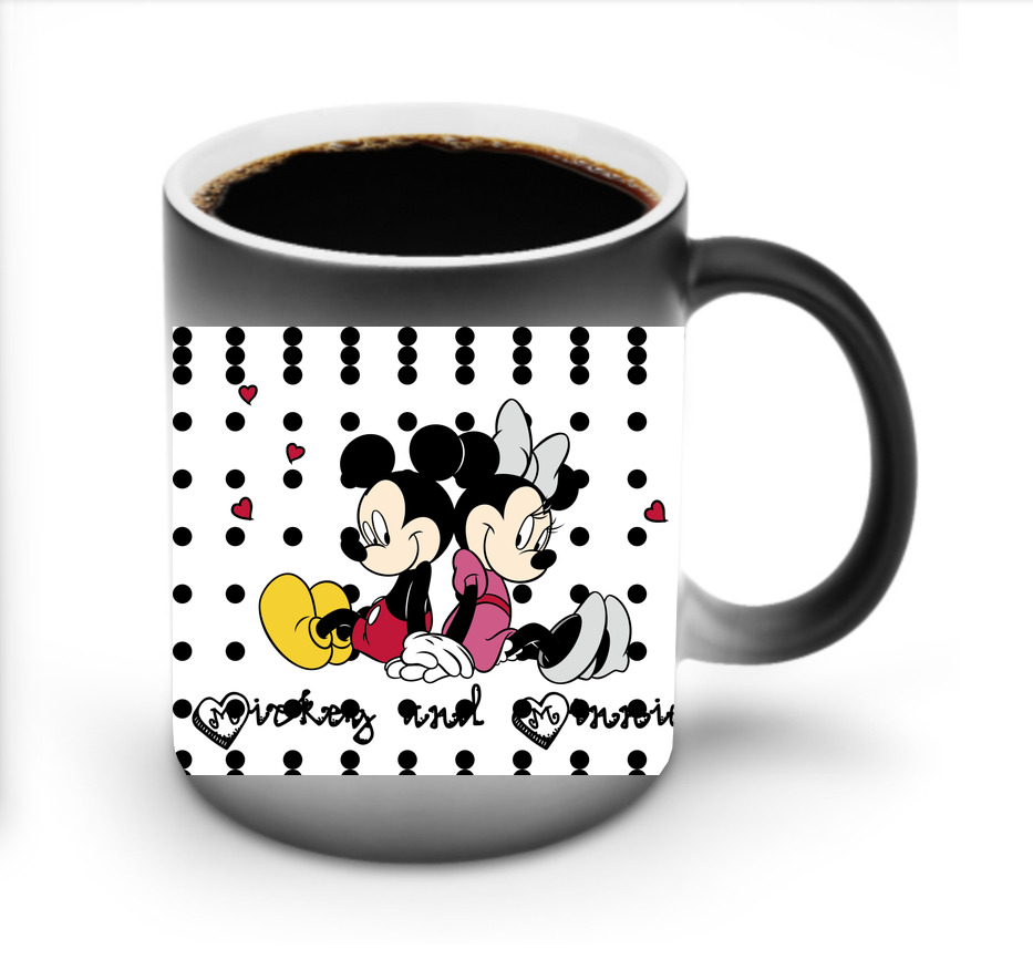 ミッキーマウス Mickey Mouse 温度変色マグカップ