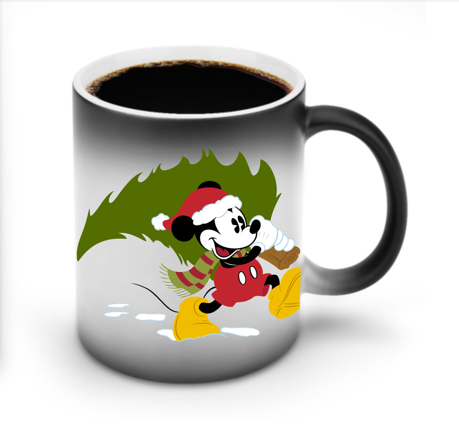 ミッキーマウス Mickey Mouse 温度変色マグカップ