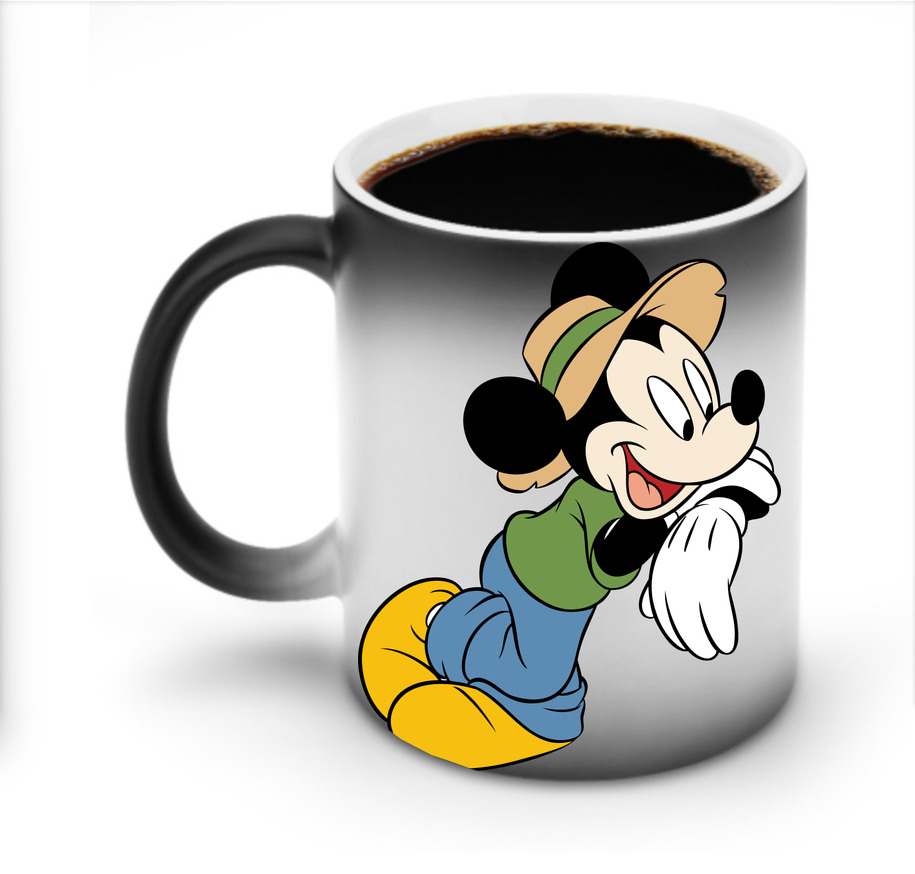 ミッキーマウス Mickey Mouse 温度変色マグカップ