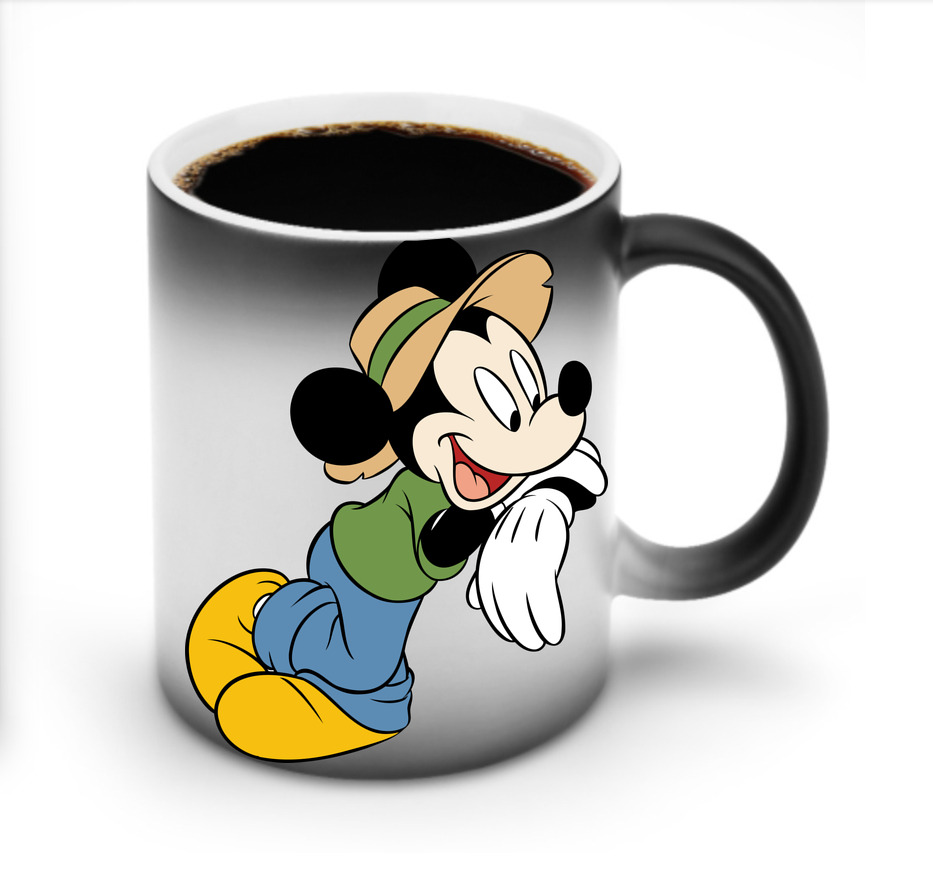 ミッキーマウス Mickey Mouse 温度変色マグカップ