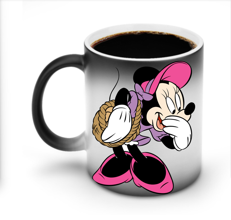 ミッキーマウス Mickey Mouse 温度変色マグカップ