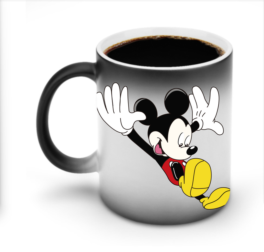 ミッキーマウス Mickey Mouse 温度変色マグカップ