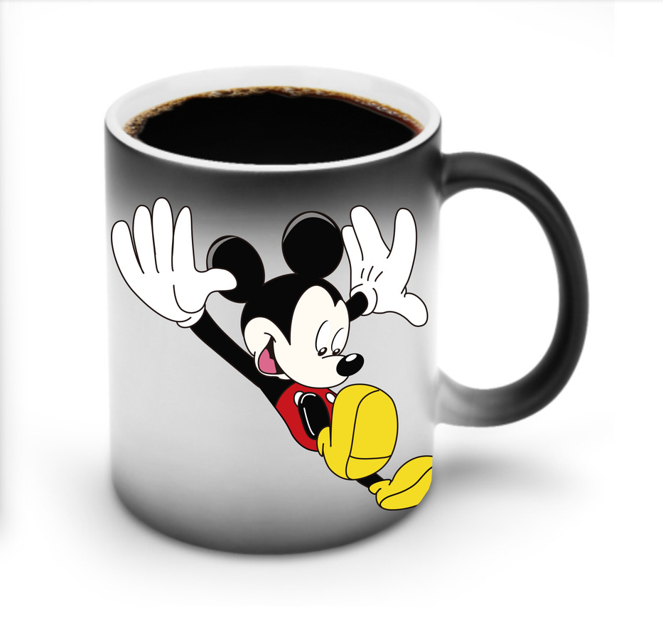 ミッキーマウス Mickey Mouse 温度変色マグカップ