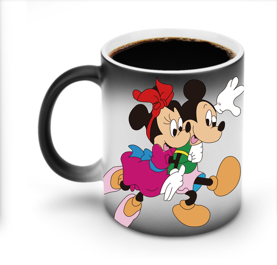 ミッキーマウス Mickey Mouse 温度変色マグカップ