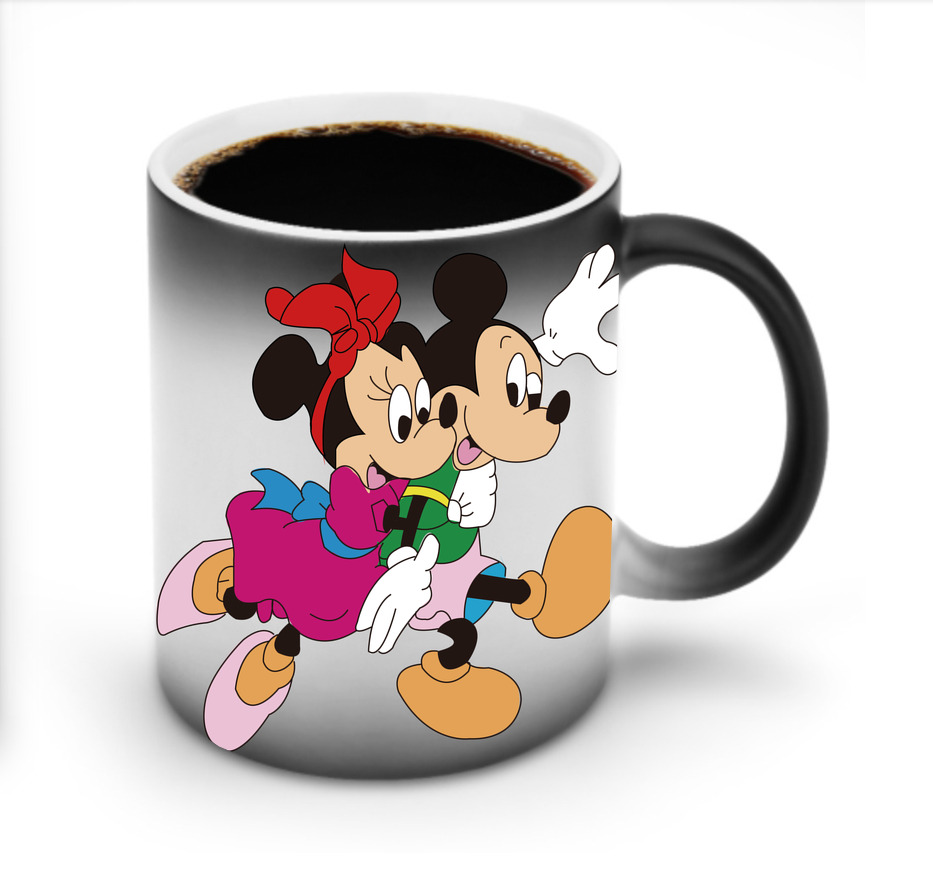ミッキーマウス Mickey Mouse 温度変色マグカップ