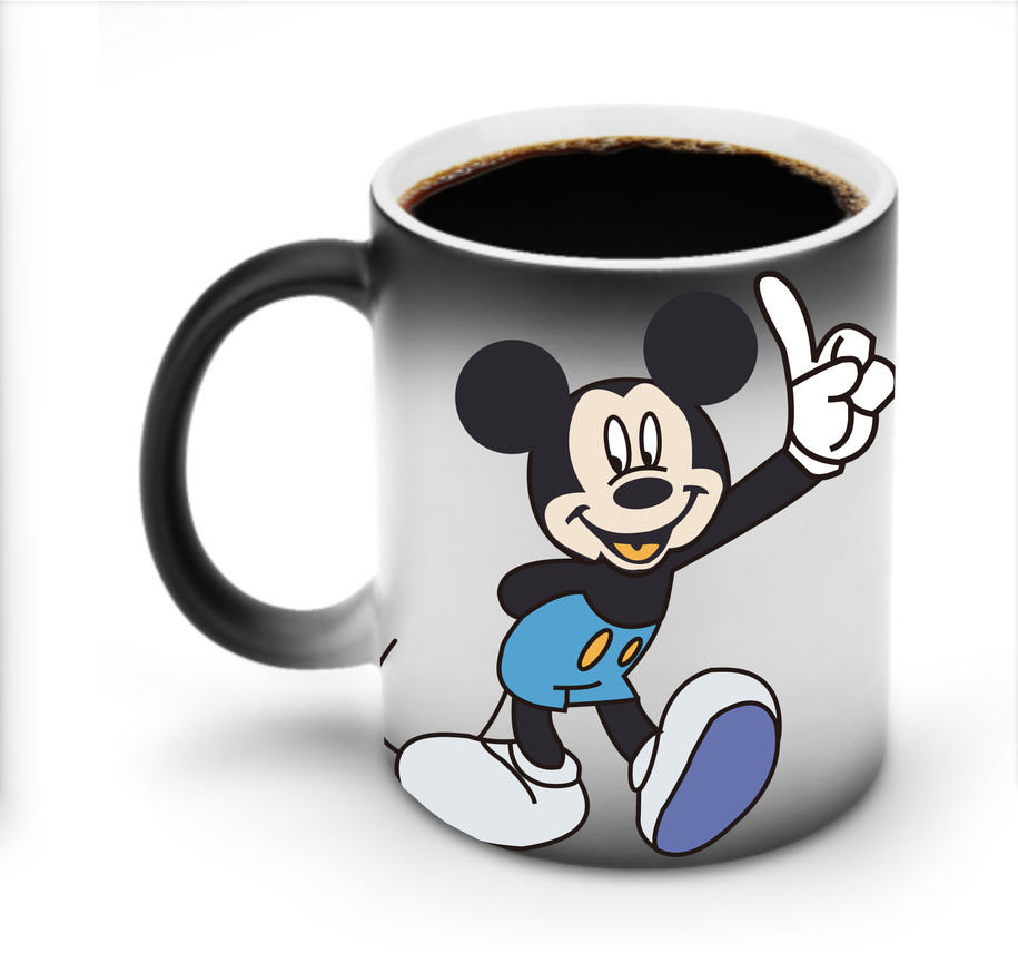 ミッキーマウス Mickey Mouse 温度変色マグカップ