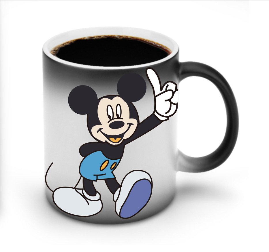 ミッキーマウス Mickey Mouse 温度変色マグカップ