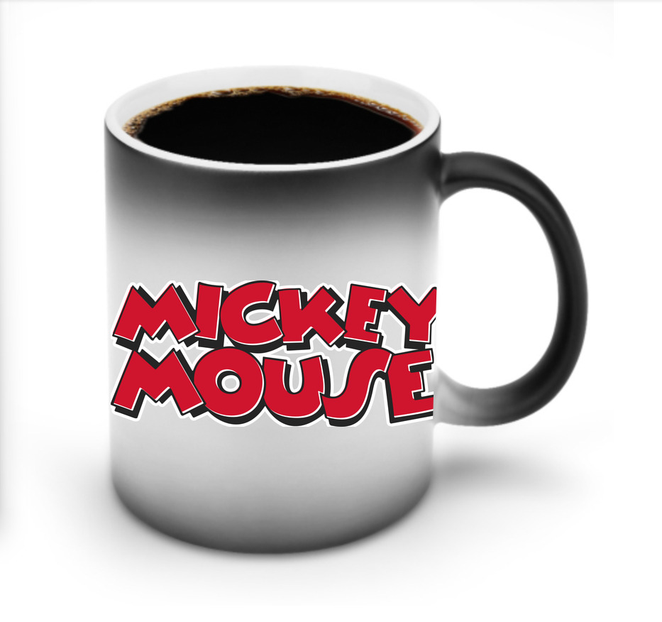 ミッキーマウス Mickey Mouse 温度変色マグカップ